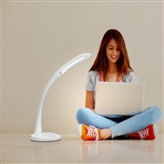 Touch sensitive LED reading lamp