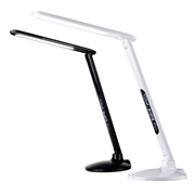 12V LED side light desk led table lamp with touch dimmer and LCD calendar