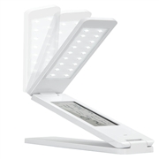 portable & foldable & rechargeable led table lamp with LCD calendar