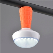 Multifunction rechargeable emergency table lamp with power outlet with magnet