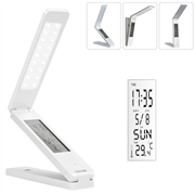 Dimmable LED Desk Lamps Foldable Rechargable Reading Table Lamp With Calendar A