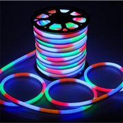 110V/230V 50M/Roll 5050SMD LED Neon Strip Light RGB Color