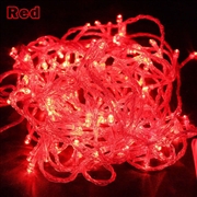 10M LED Christmas String Light-Red Color