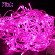 10M LED Christmas String Light-Pink Color