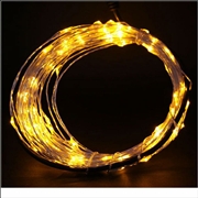 12V 10M Copper Wire LED String Light-Orange Color