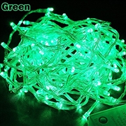 10M LED Christmas String Light-Green Color