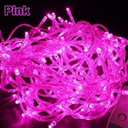 10M LED Christmas String Light-Pink Color